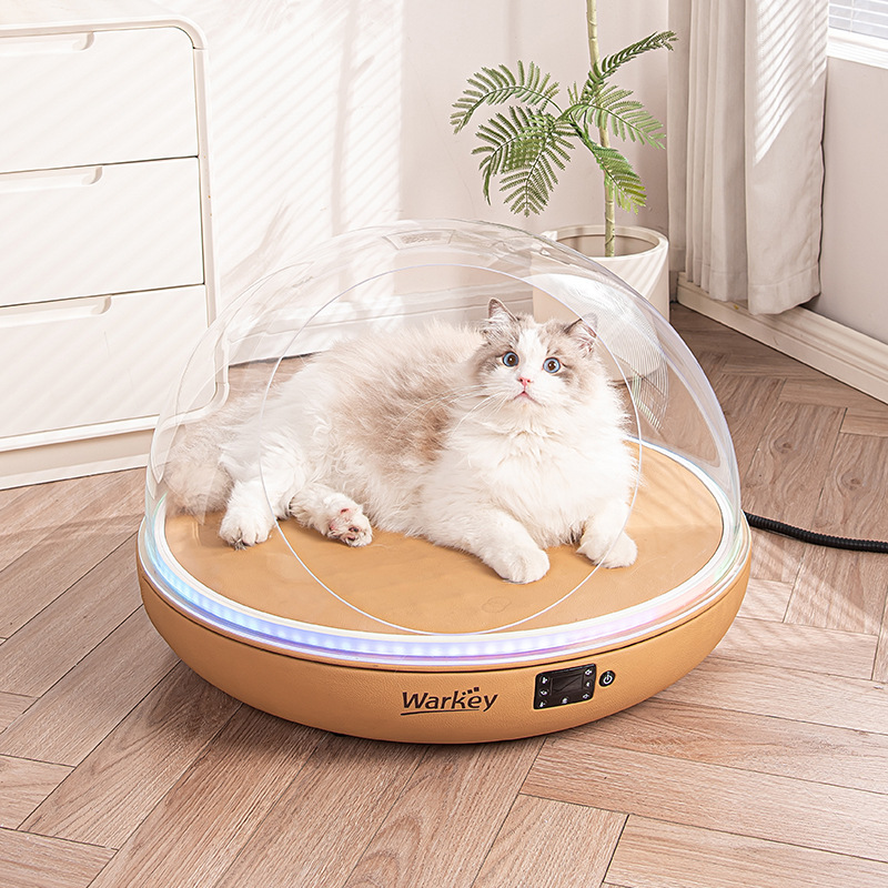 太空舱猫窝狗窝四季通可制冷可制热空调款防水防抓皮宠物用品